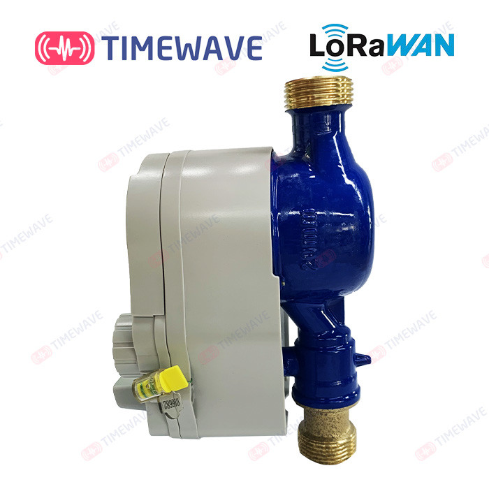 Lorawan Wireless Cold Hot Water Meter Remote Control Vertical Water